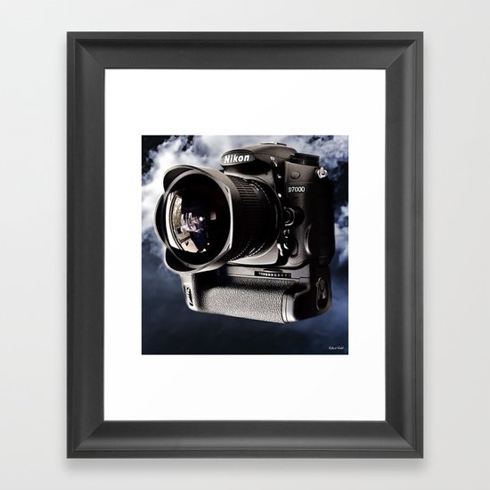 nikon d7000 Framed Art Print