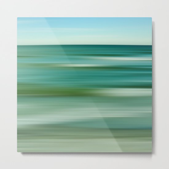 sea abstract Metal Print