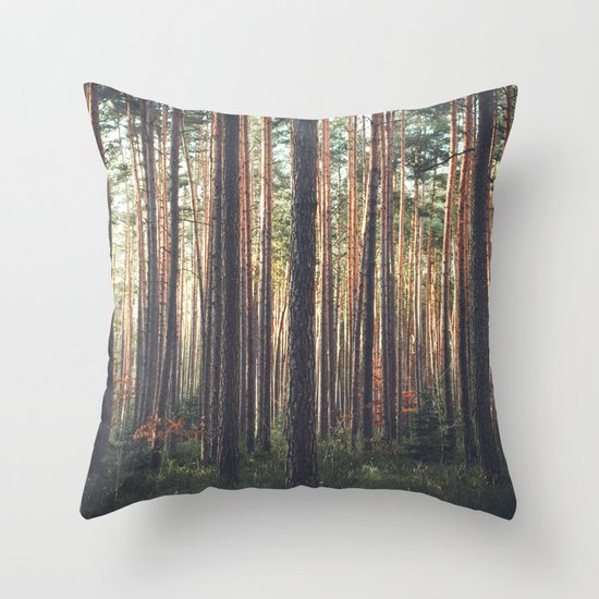 I LIVE HERE Throw Pillow