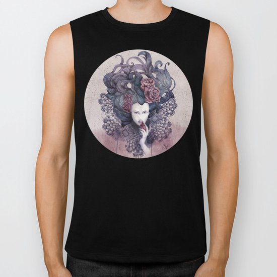 Indigo eyes Biker Tank