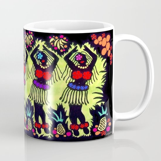 Hula Dancers Coffee Mug