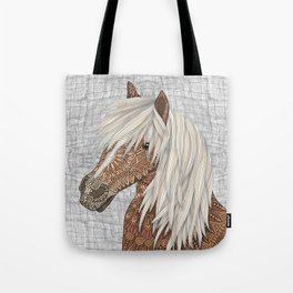 Haflinger Horse Tote Bag