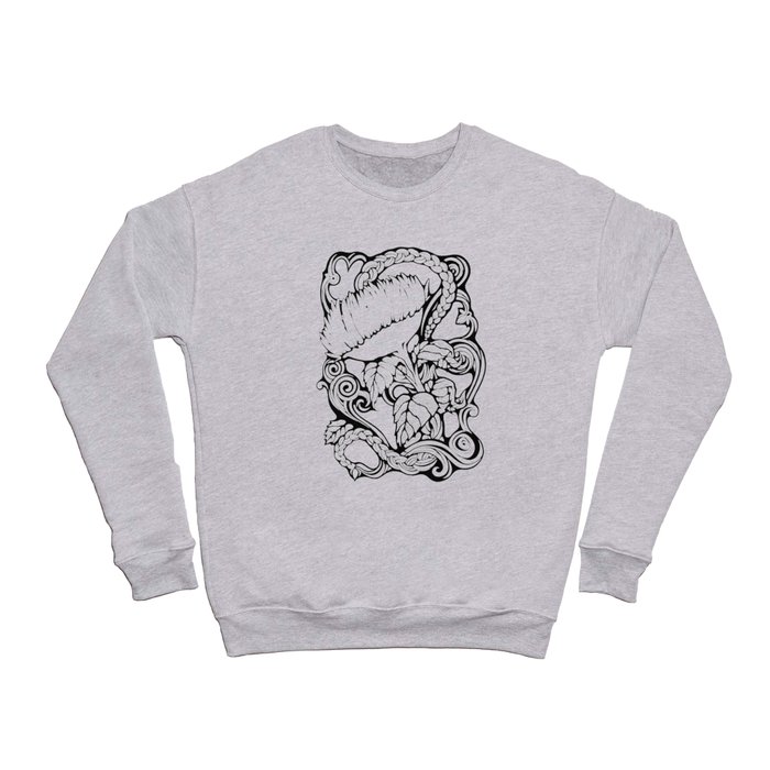 Filigree Flower Crewneck Sweatshirt