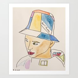 Bucket Hat Art Prints For Any Decor Style Society6
