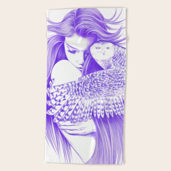 Kiss Beach Towel