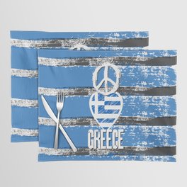 Peace, Love, Greece Placemat
