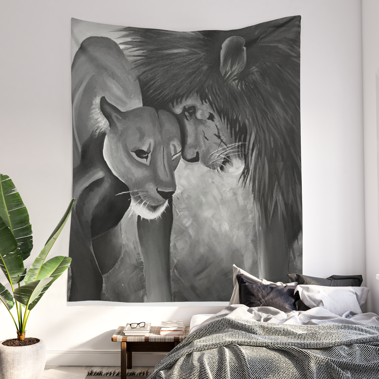Every King Needs His Queen Wall Tapestry by coriwoodward | Society6