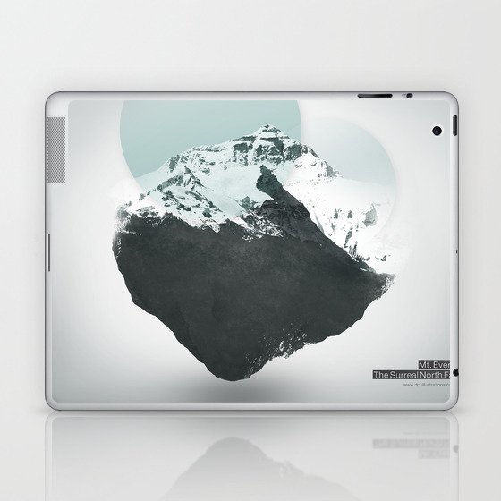 Mt. Everest - The Surreal North Face Laptop & iPad Skin