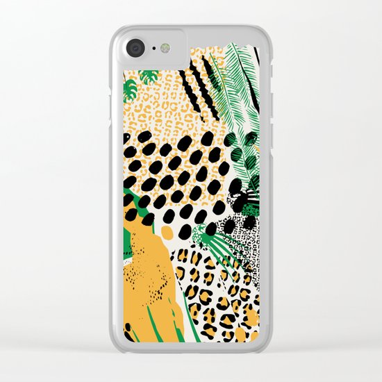 wild cats Clear iPhone Case