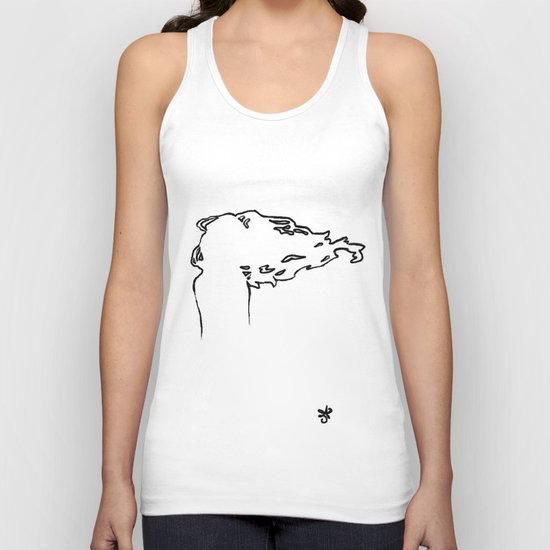 Hair Selfies Redone Unisex Tank Top