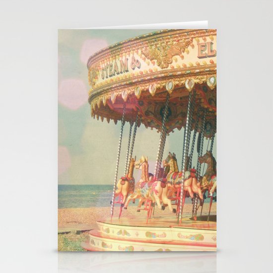 Circling Horses Stationery Cards