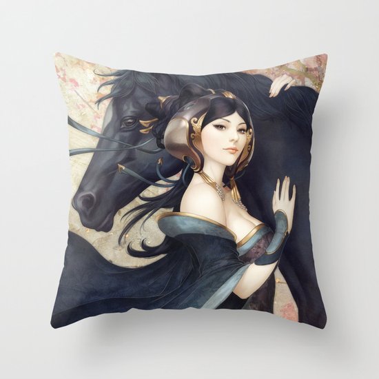 Pepper Empress Throw Pillow
