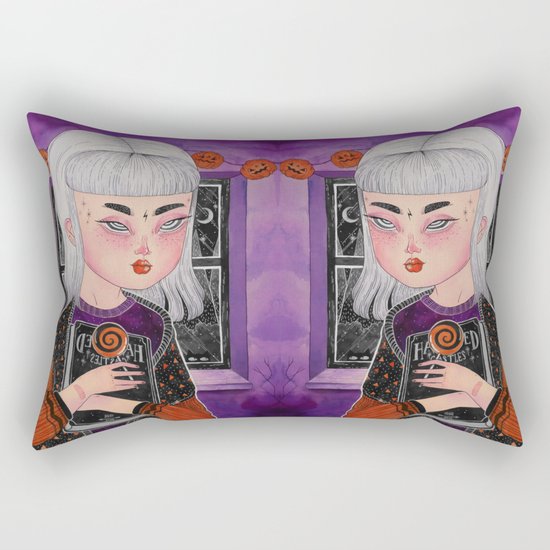 HAUNTED HOUSE Rectangular Pillow