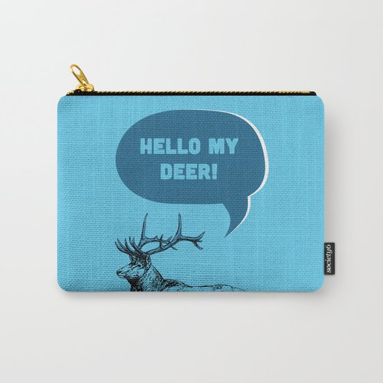 Hello My Deer! Carry-All Pouch