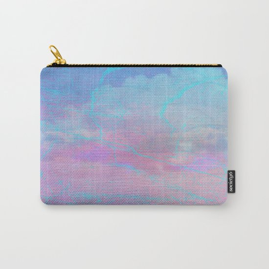 Marble Sky Abstract Carry-All Pouch