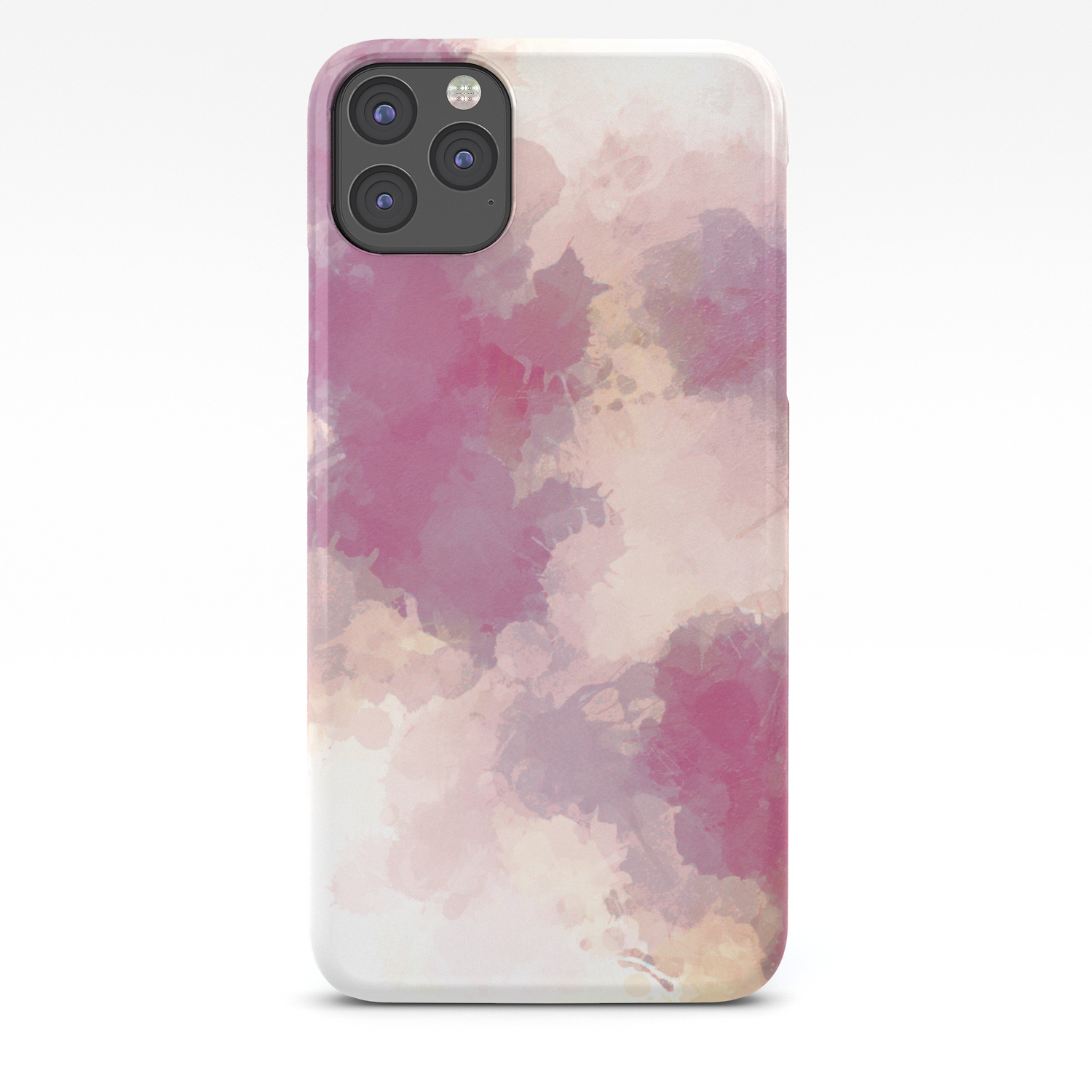 Mauve Dusk Abstract Cloud Design Iphone Case By Artaddiction45