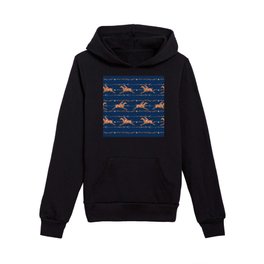 HORSE AND RIDER Kids Pullover Hoodie