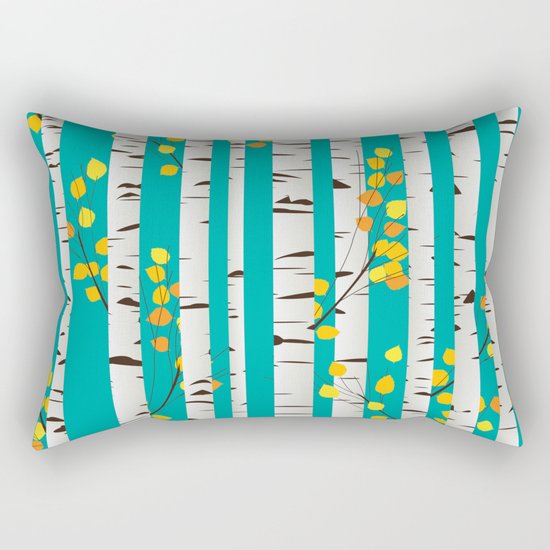 Birch wood Rectangular Pillow