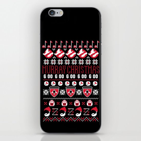 Murray Christmas Sweater iPhone & iPod Skin