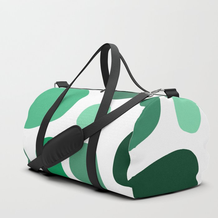 Geometric minimal color stone composition 6 Duffle Bag