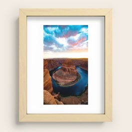 Horseshoe Bend, Page, Arizona, Grand Canyon Recessed Framed Print