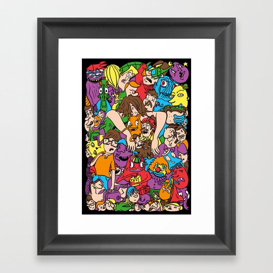 Party Time! #2 Framed Art Print