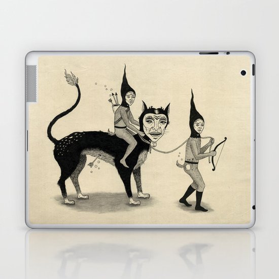 The Capture of the Beast Laptop & iPad Skin