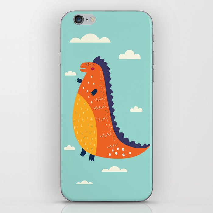 Funny Dinosaur iPhone Skin