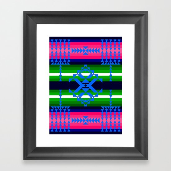 Jade Idol Framed Art Print