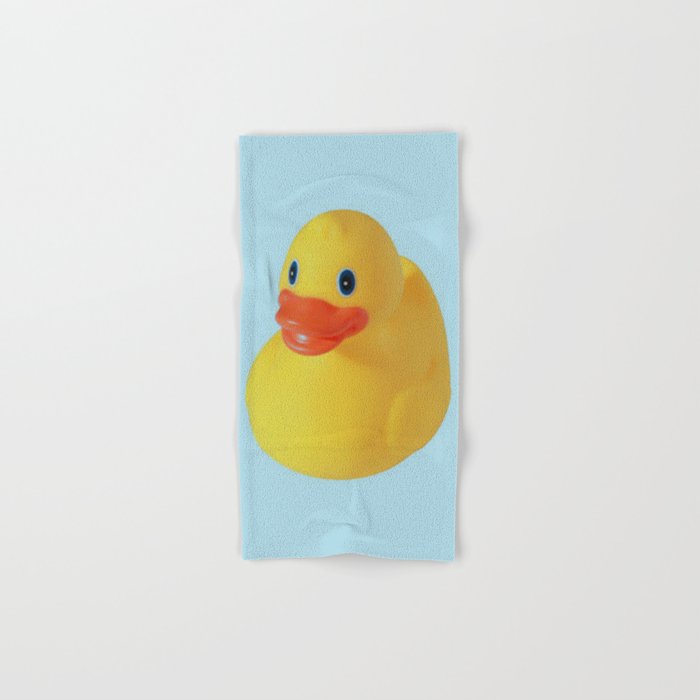 Rubber Ducky Hand & Bath Towel