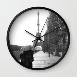Paris Amour Wall Clock