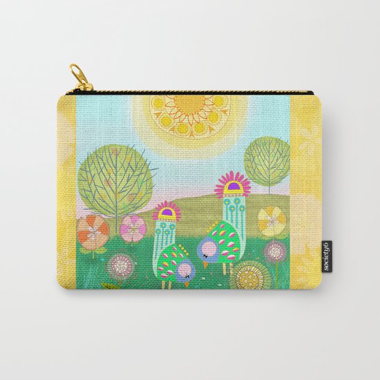 Chelsea Birds Carry-All Pouch