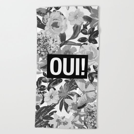 OUI Beach Towel
