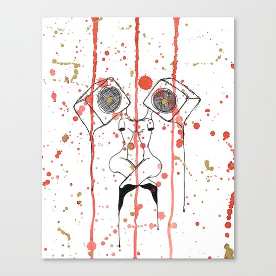 Loud Canvas Print
