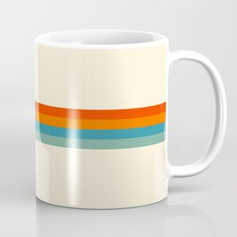 Delanoh - Colorful Abstract Stripes Coffee Mug