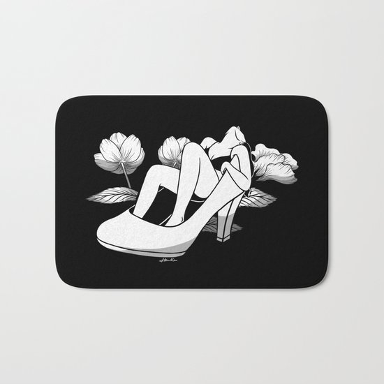 Floating without anchor Bath Mat