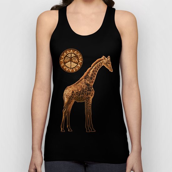 Three Giraffes Unisex Tank Top