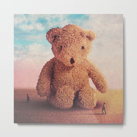The Irony Of The Absurd Metal Print