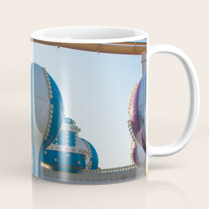 Balloon Santa Monica Pier Pacific Park Coffee Mug by Sébastien BOUVIER