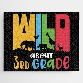 Wild About 3rd Grade Jigsaw Puzzle