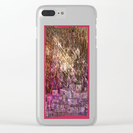 Raining Heavily / Autumn 27-10-16 Clear iPhone Case