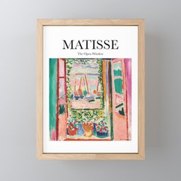Matisse - The Open Window Framed Mini Art Print