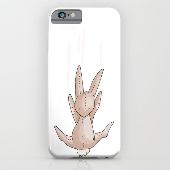 Four Falling Bunnies iPhone & iPod Case