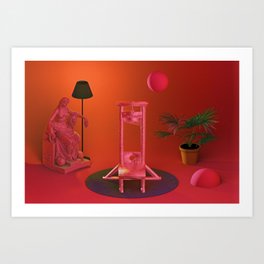 Guillotine  Art Print