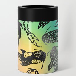 Fish pattern Can Cooler