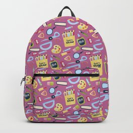 BACK TO SCHOOL - ARTS AND CRAFTS PATTERN Backpack