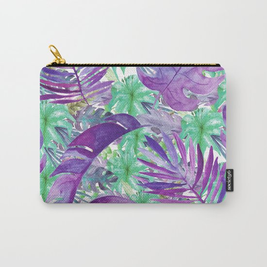 purple jungle Carry-All Pouch