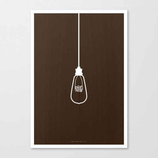 Light Bulb Canvas Print
