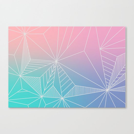 Dreamscape Geo Canvas Print