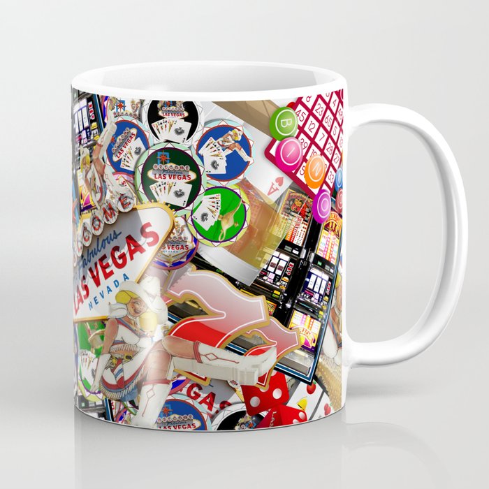 Rs Delight Las Vegas Icons Coffee Mug By Gx9designs Society6 Rs Delight Las Vegas Icons Coffee Mug